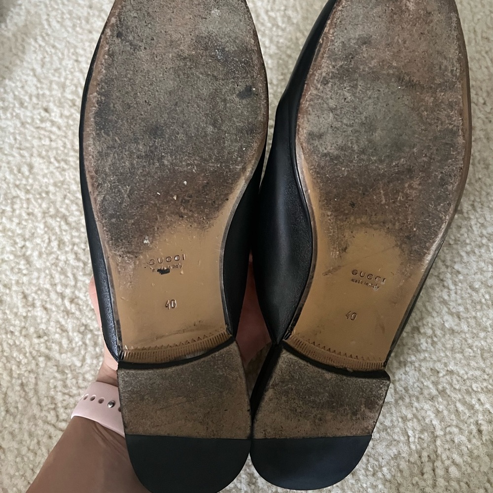 Gucci Princetown leather slipper / mules size 9.5/40 - Picture 6 of 7